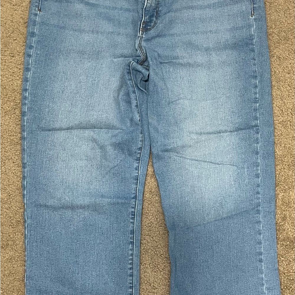 Nine West Light Blue Straight Leg Jeans